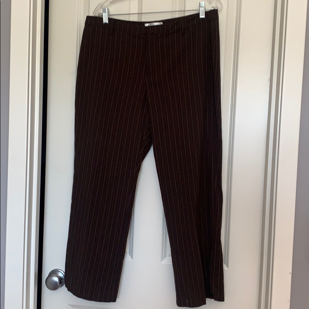 Old Navy Brown Striped Slacks
